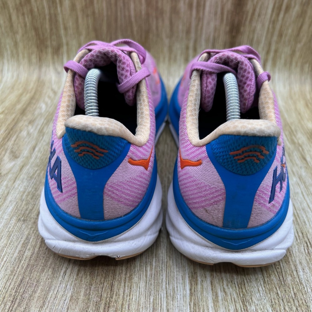 Hoka One One Clifton 9 Womens Size 8 Cyclamen Sweet Lilac Shoes 1127896 CSLC - Picture 4 of 10